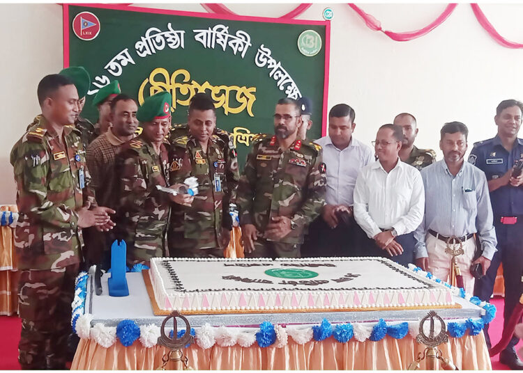 আলীকদম সেনা জোন ‘উজ্জীবিত একত্রিশ’ এর ১৬তম প্রতিষ্ঠা বার্ষিকী পালিত