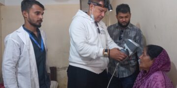 আলীকদমে বিনামূল্যে চক্ষু চিকিৎসা সেবা প্রদান